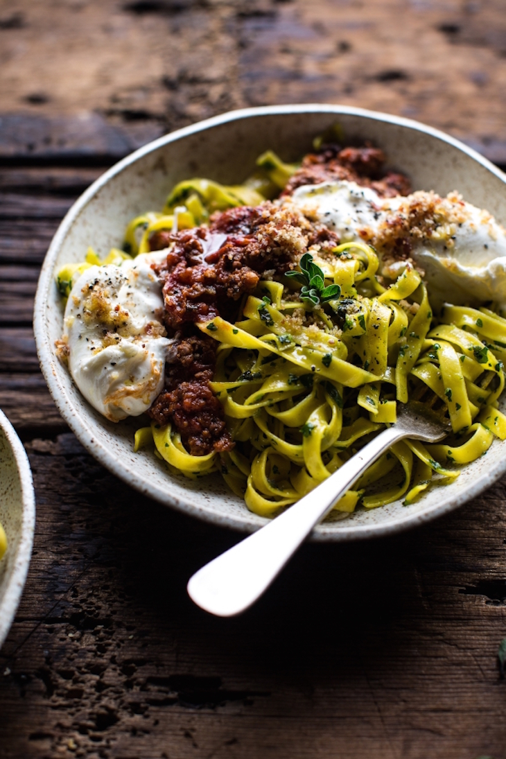 topChorizo-Bolognese-Pasta-with-Sourdough-Pangrattato-Burrata-6