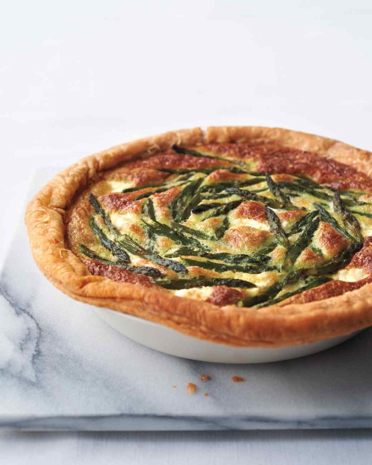 Asparagus-Custard-Tart