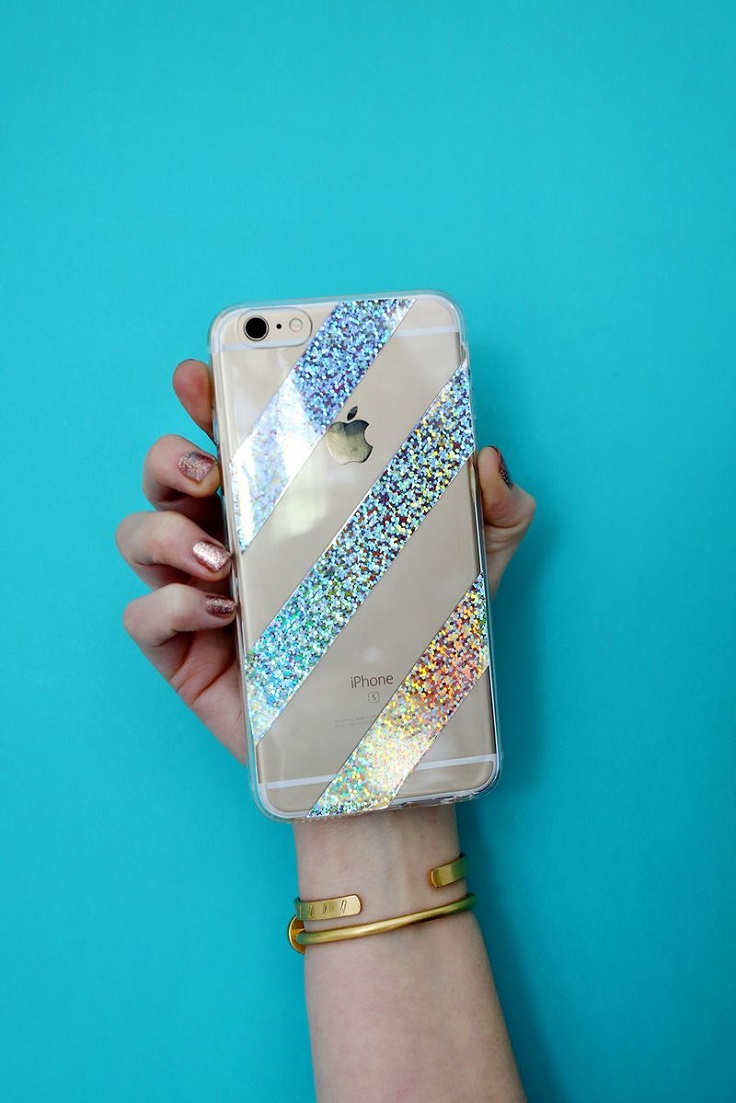 Holographic-Duck-Tape-Phone-Case