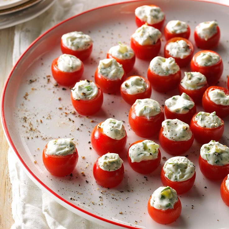 Cucumber-Stuffed-Cherry-Tomatoes