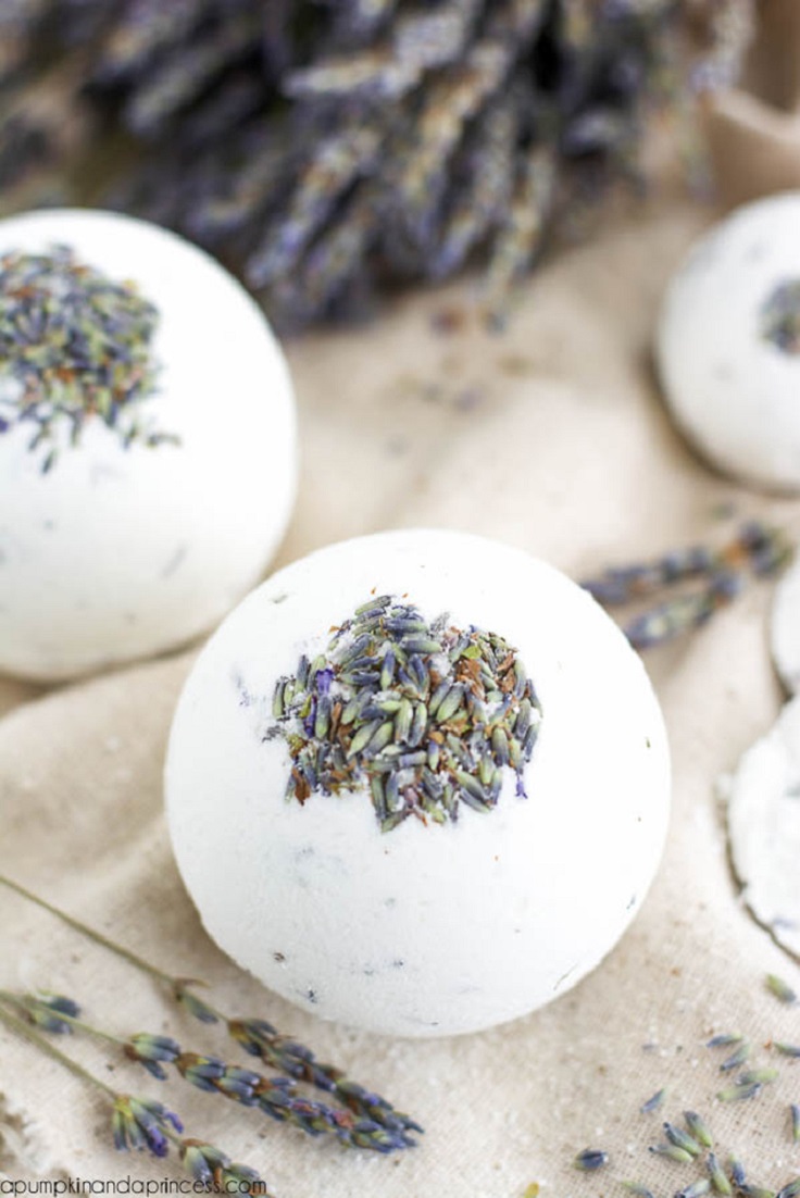 Lavender-Bath-Bombs