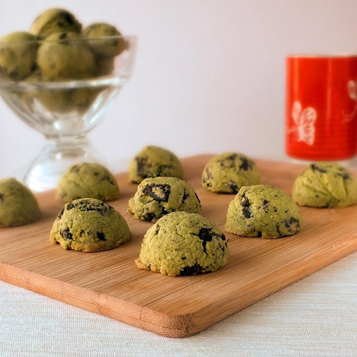 Matcha-Cookies