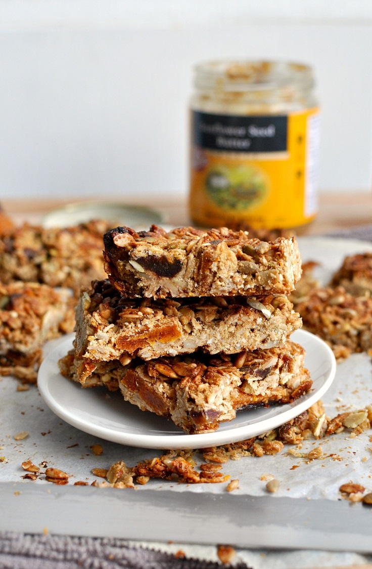 Apricot-Sunflower-Granola-Bars