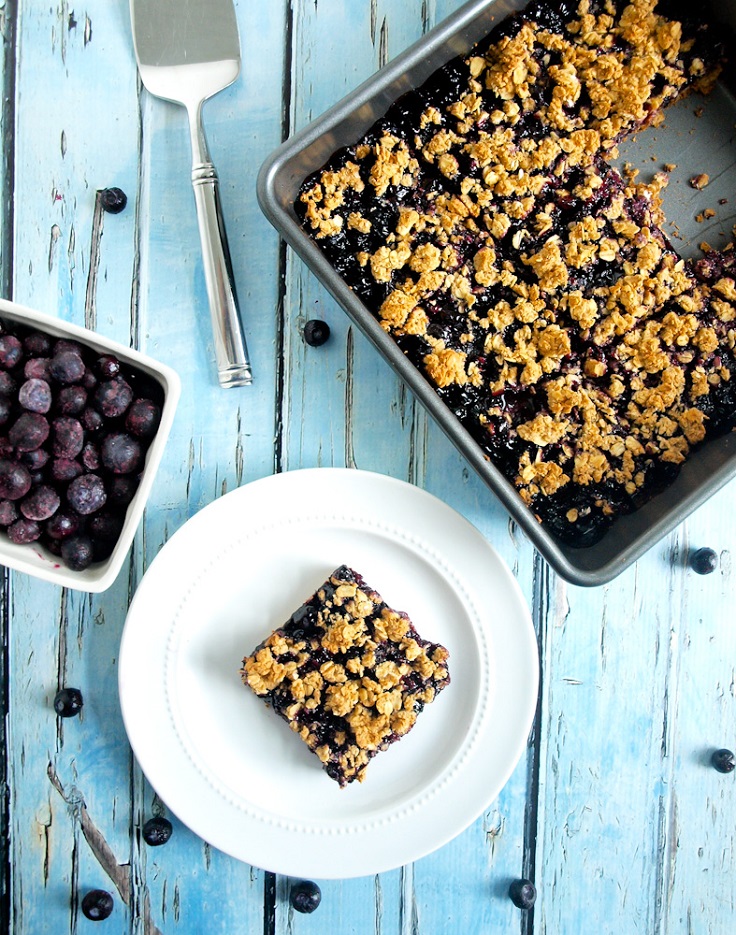 Blueberry-Oat-Bars