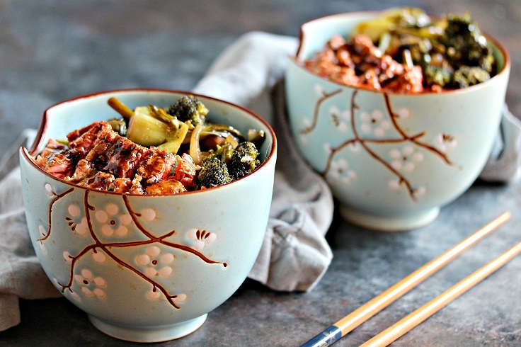 Teriyaki-Sockeye-Salmon-Bowls