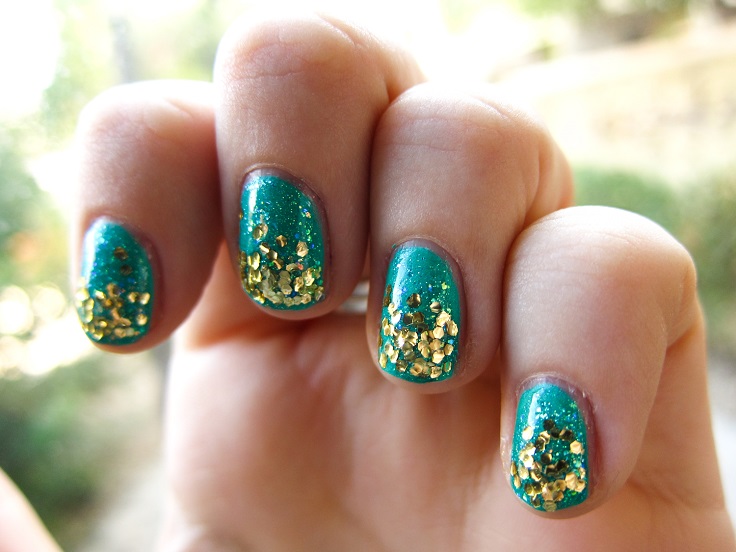 Gold-Glitter