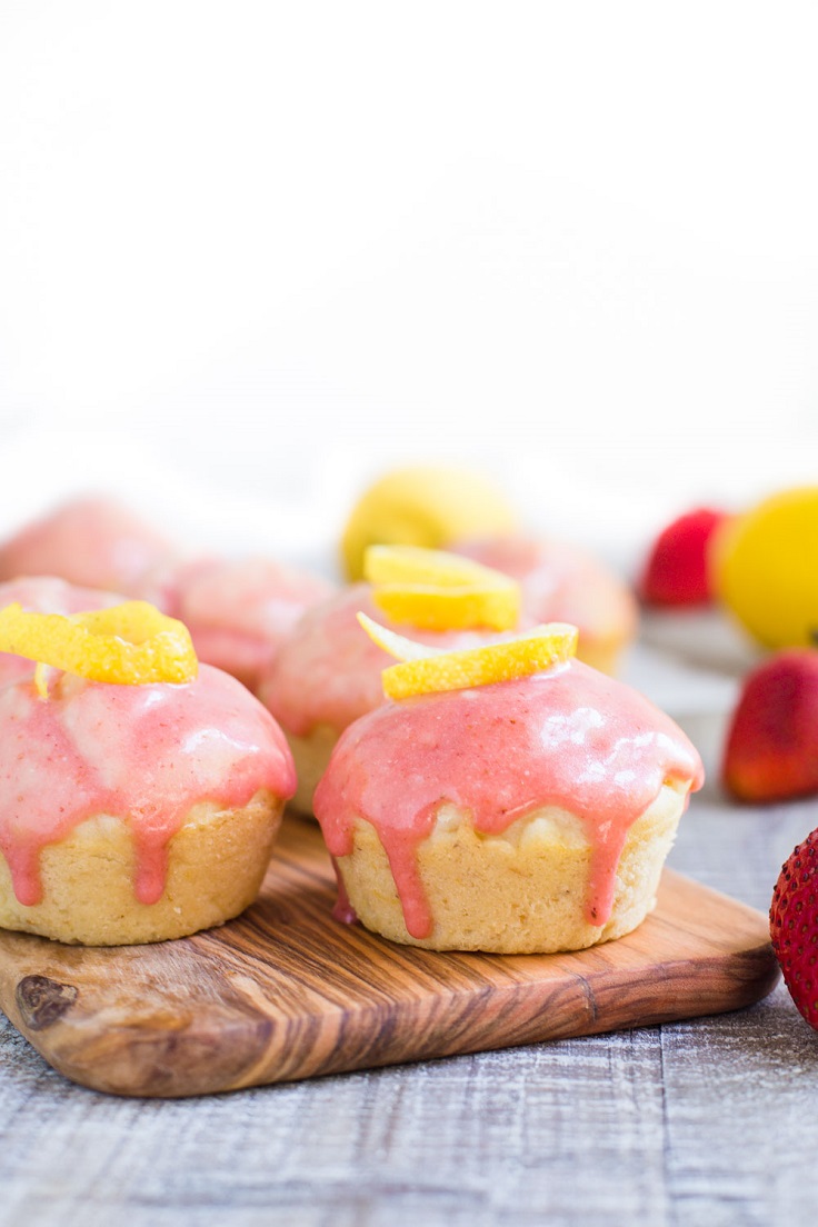 Strawberry-Lemonade-Muffins
