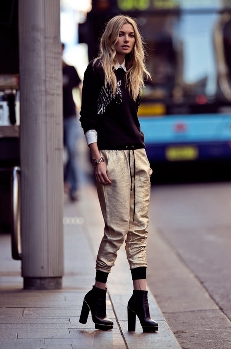 Jogger-Pants-with-High-Heels