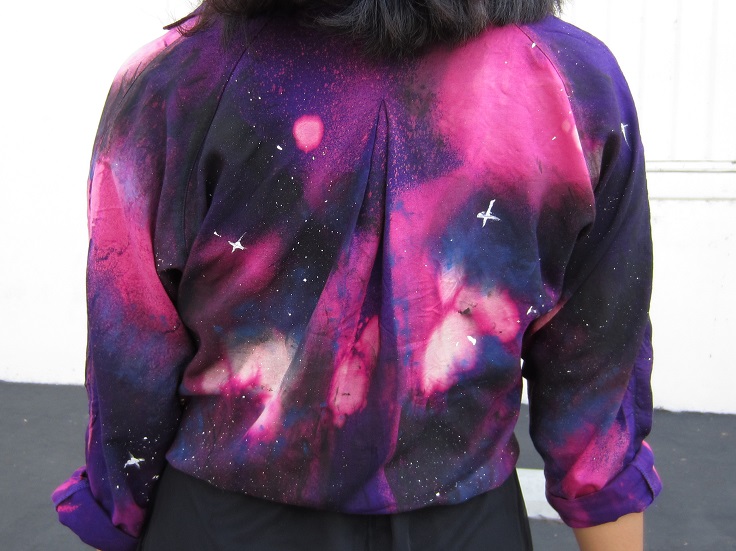 Galaxy-Print-Blouse