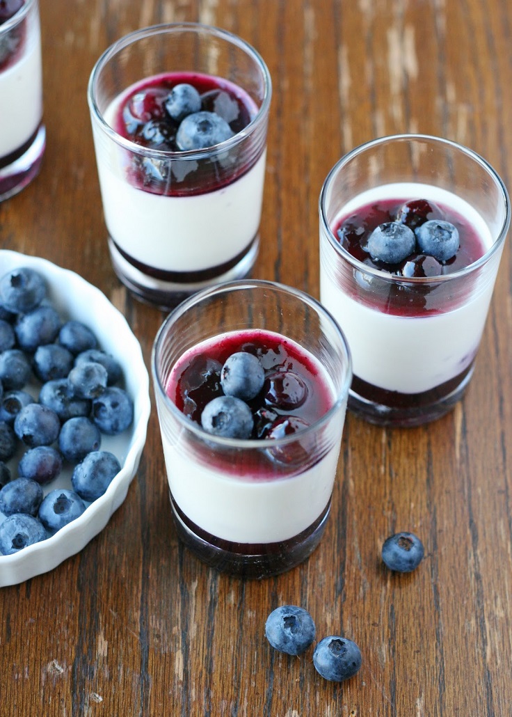 Yogurt-Panna-Cotta-with-Blueberry-Sauce