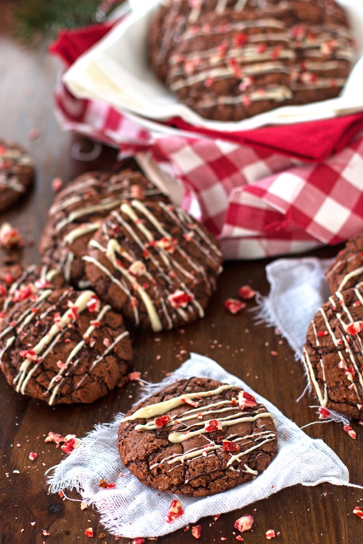Peppermint-Brownie-Cookies