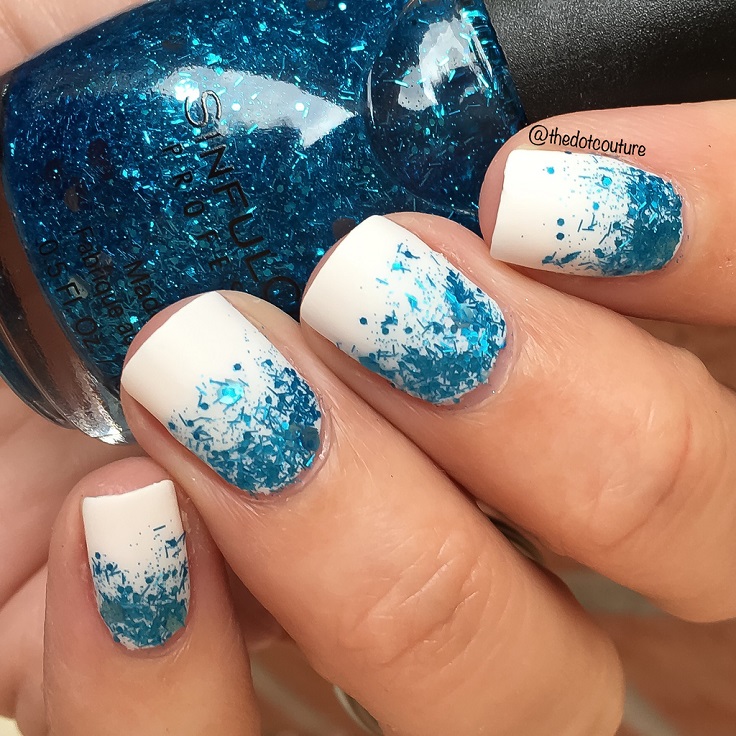 Frosty-Glitter-Nails
