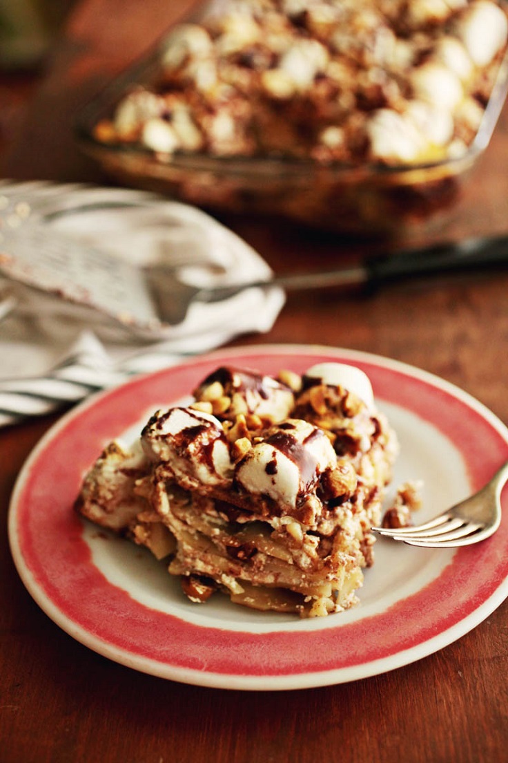 Nutella-Lasagna