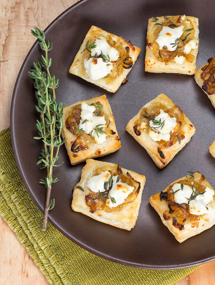 Cheesy-Onion-Puff-Pastry-Bites