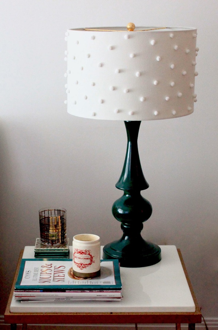 Pom-Poms-Lamp