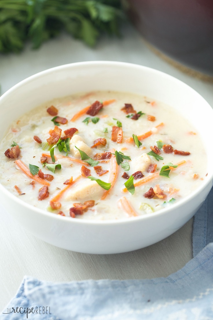 Chicken-Bacon-Rice-Soup