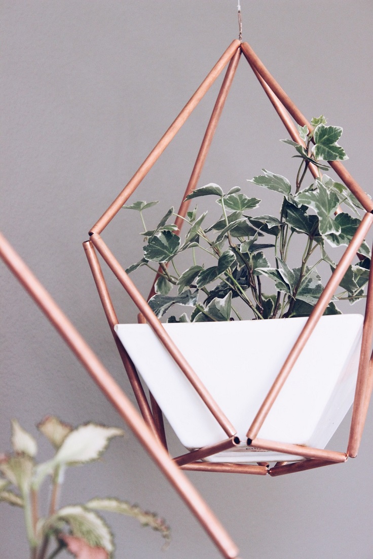 Copper-Himmeli-Hanging-Planter