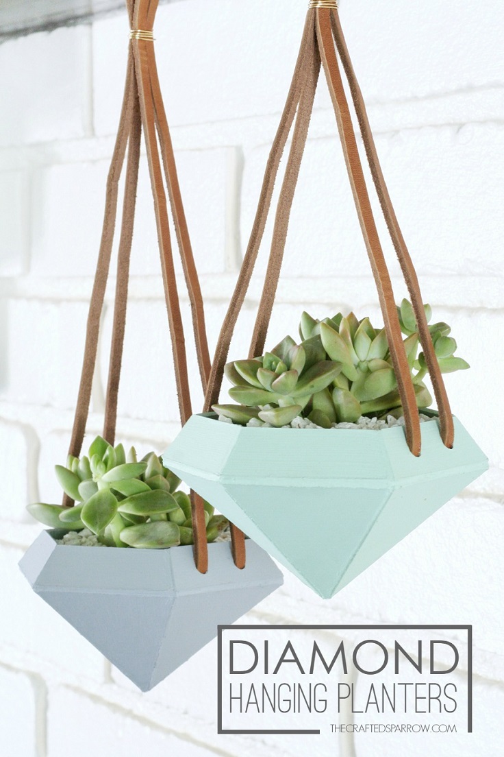 Diamond-Hanging-Planter