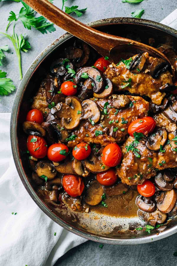 Drunken-Chicken-Marsala-with-Tomatoes