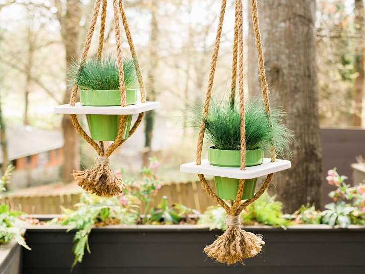 Hanging-Planter-with-Rope