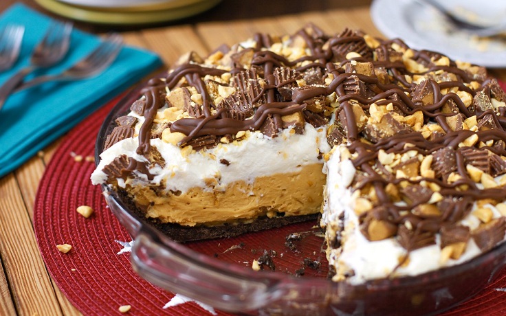 Reeses-Peanut-Butter-Cup-Pie