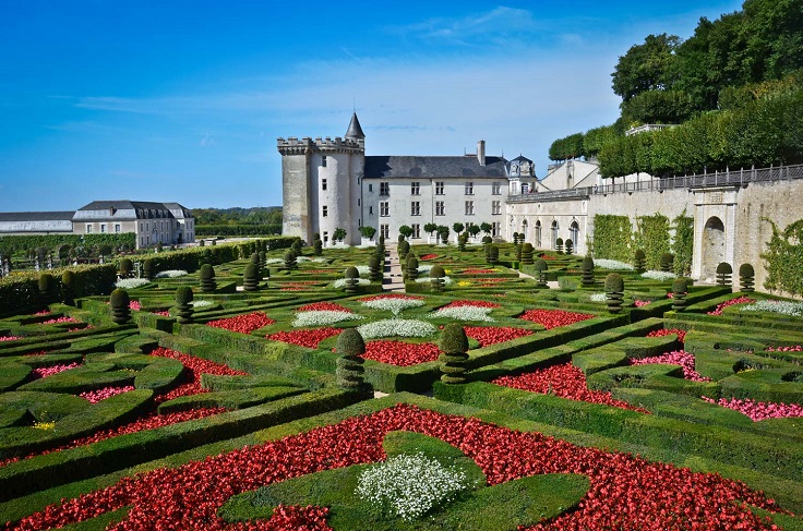 Chateau-Villandry-Gardens-Loire-Valley-France