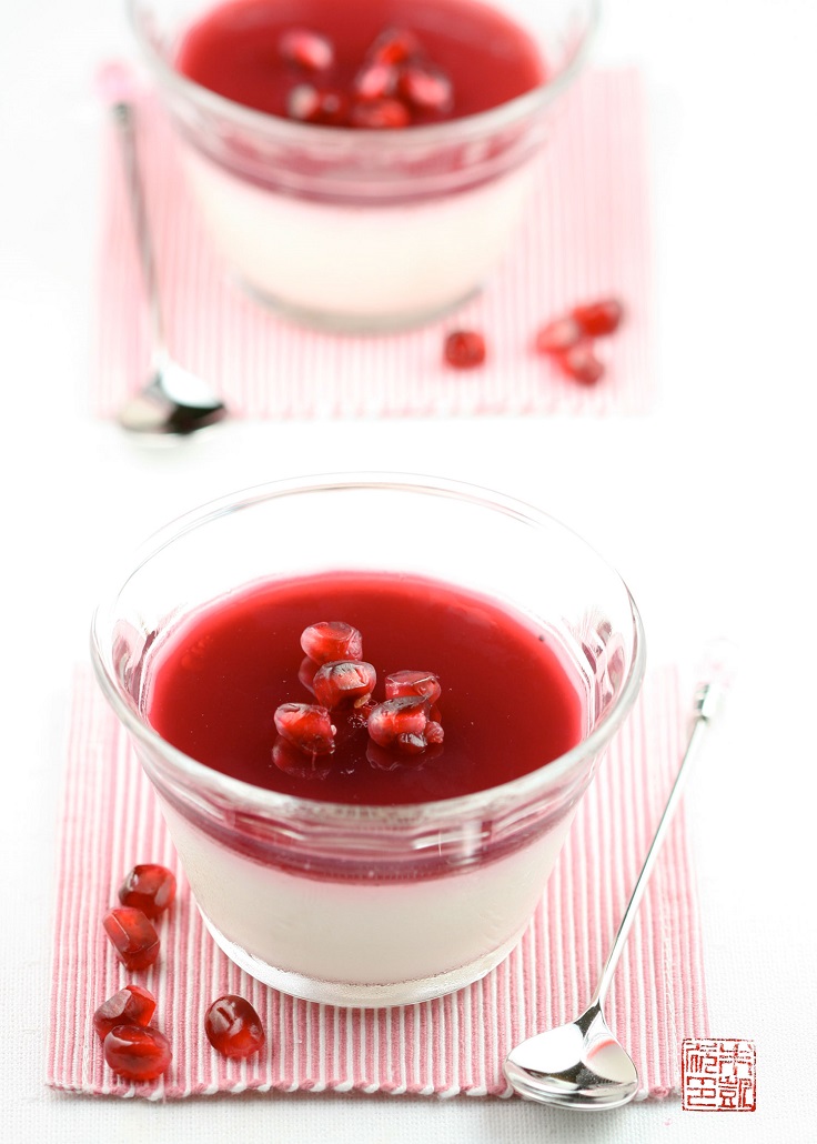 Lychee-and-Pomegranate-Panna-Cotta