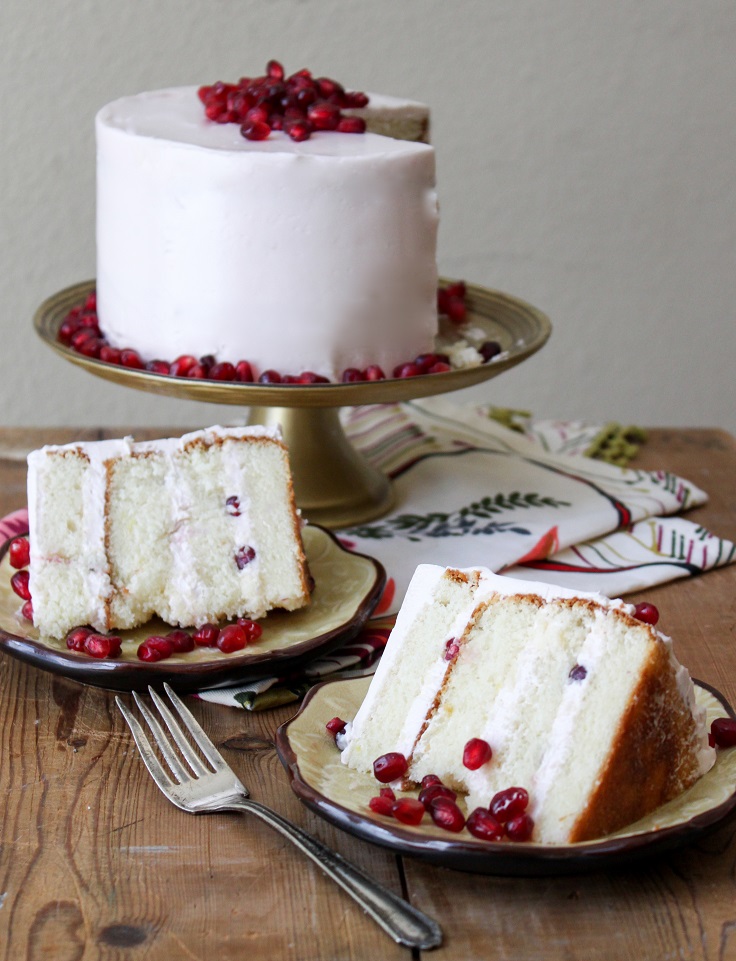 Pomegranate-Cake