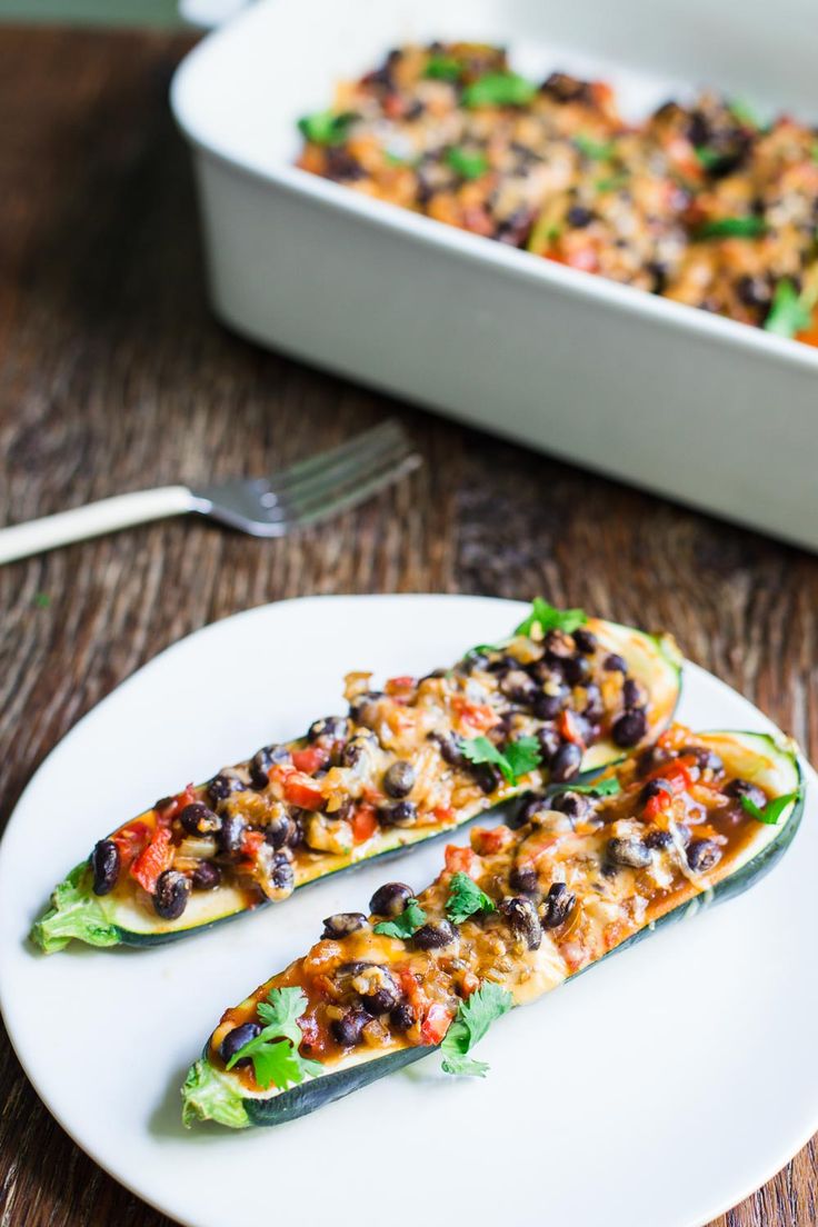 Enchilada-Zucchini-Boats