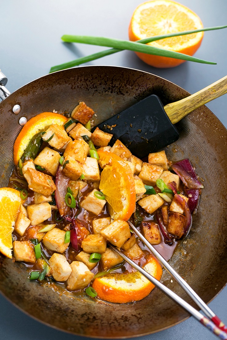 Pan-Fried-Orange-Tofu