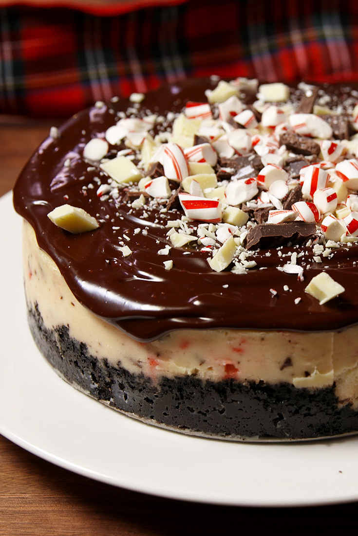 Chocolate-Peppermint-Cheesecake