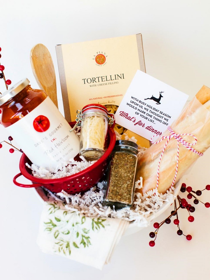 Italian-Dinner-Gift-Basket