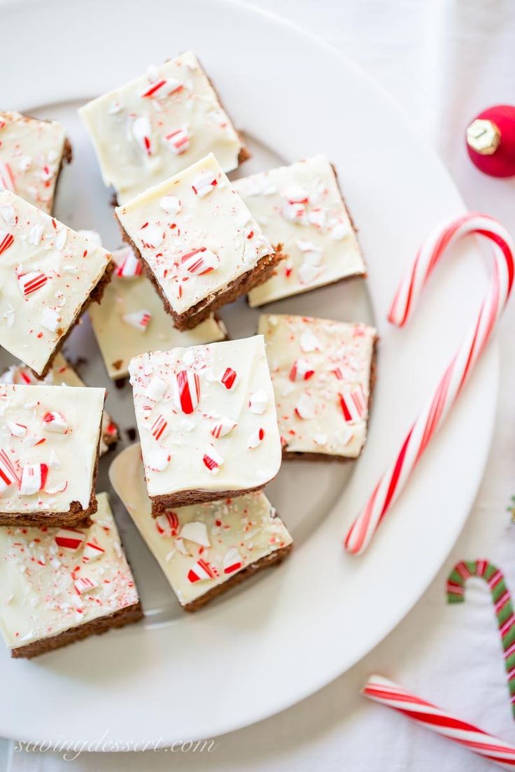 White-Chocolate-Peppermint-Brownies