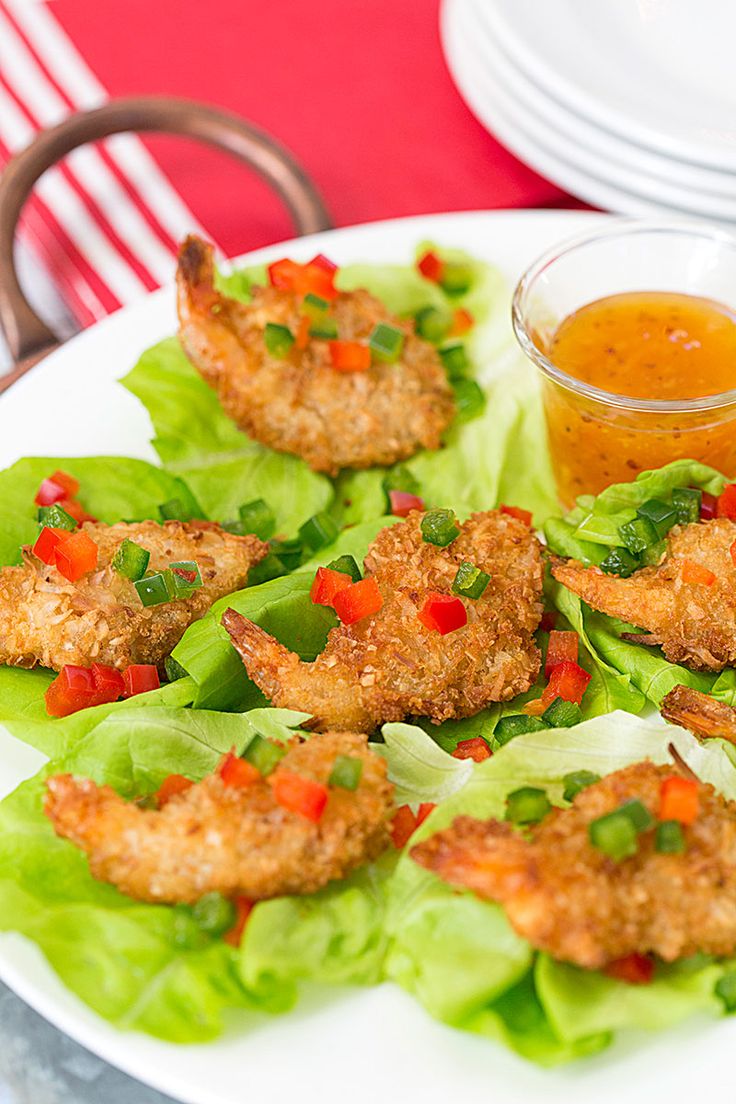 Coconut-Shrimp-Lettuce-Wraps