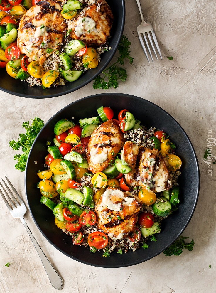 Tahini-Marinated-Chicken-Buddha-Bowl