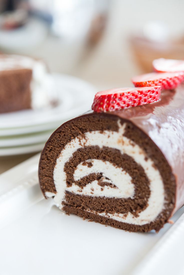 Chocolate-Swiss-Roll-Cake