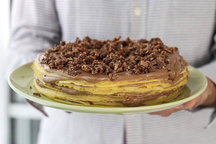 Nutella-Crepe-Cake