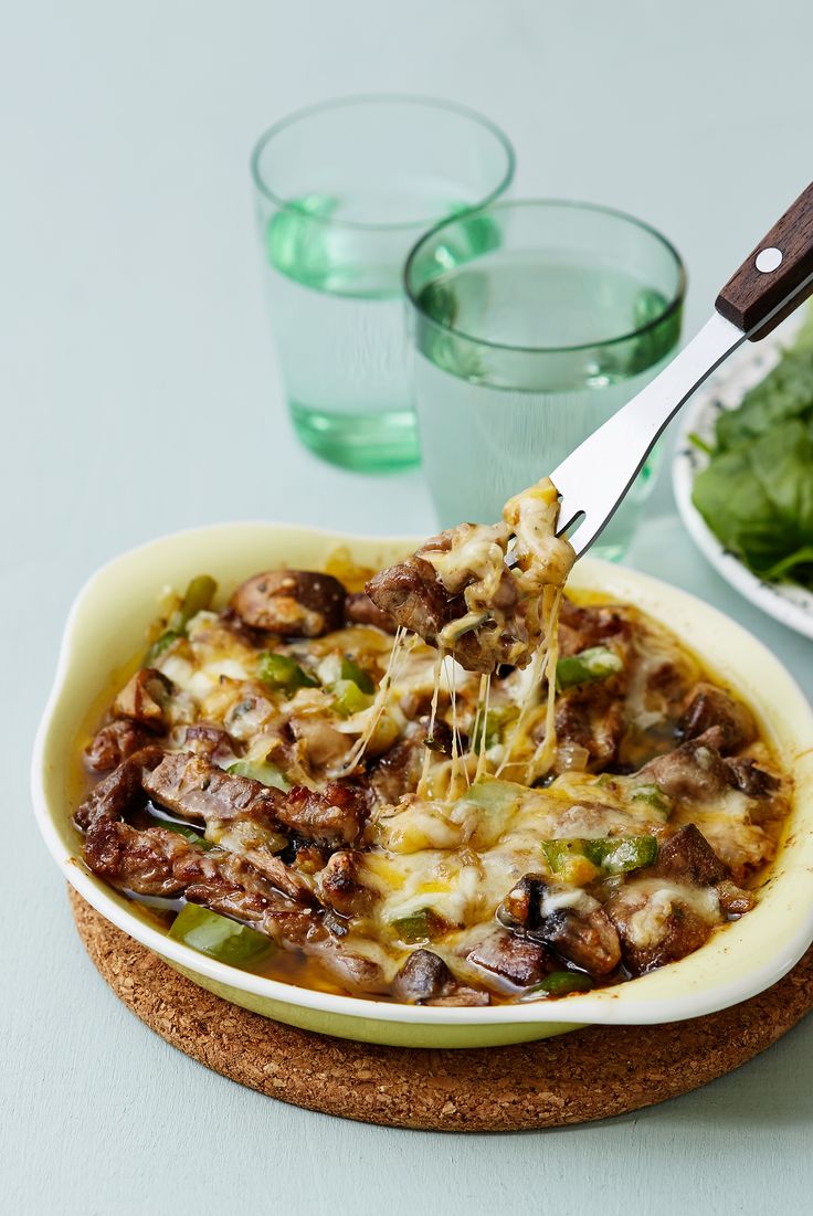 Cheesesteak-Casserole