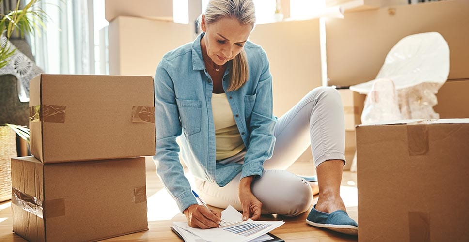 How to organize a move without any help