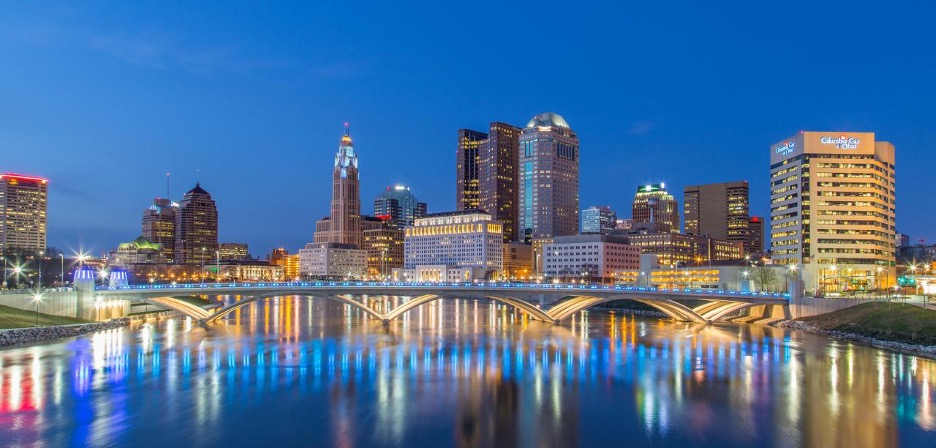 The beautiful city Ohio.