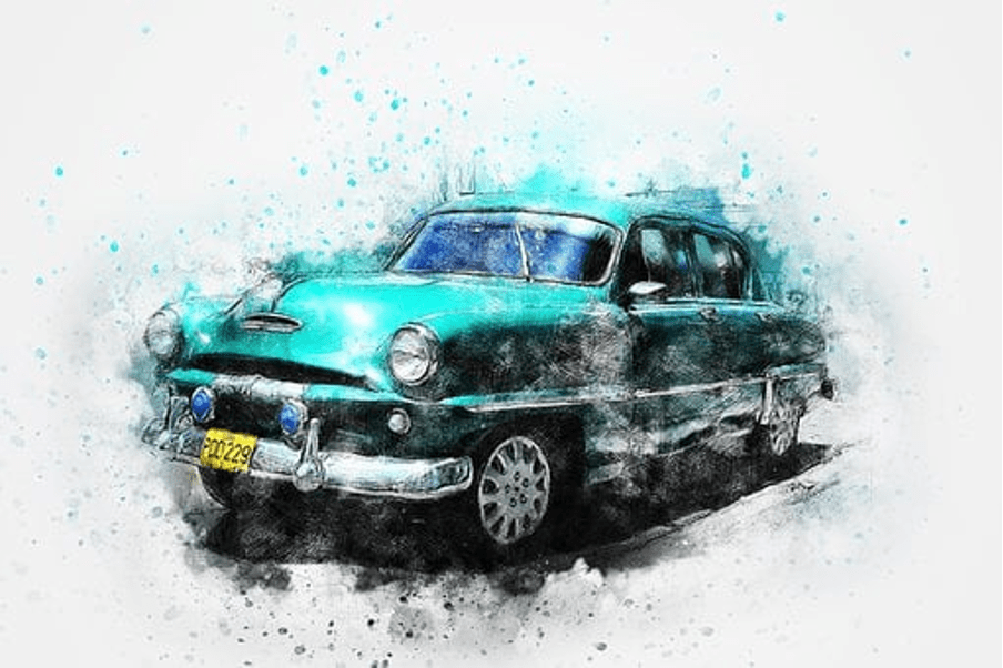 An old car