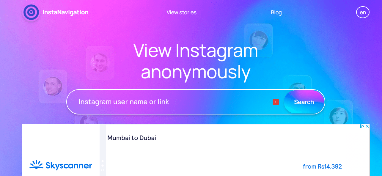 Instanavigation