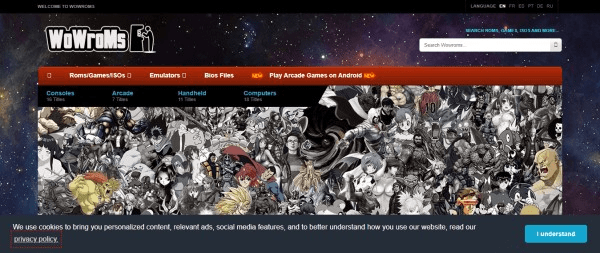 ROM sites